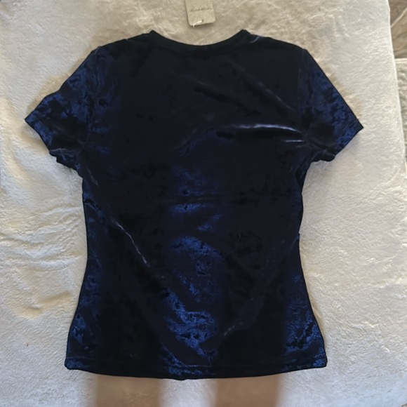 NWT free people velvet baby tee size medium - Picture 3 of 3